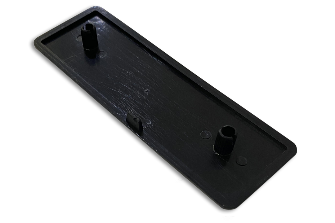 120 X 40mm Plastic Extrusion End Cap - Pack of 2