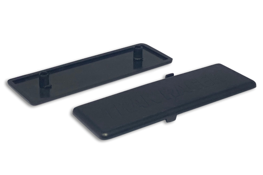 120 X 40mm Plastic Extrusion End Cap - Pack of 2