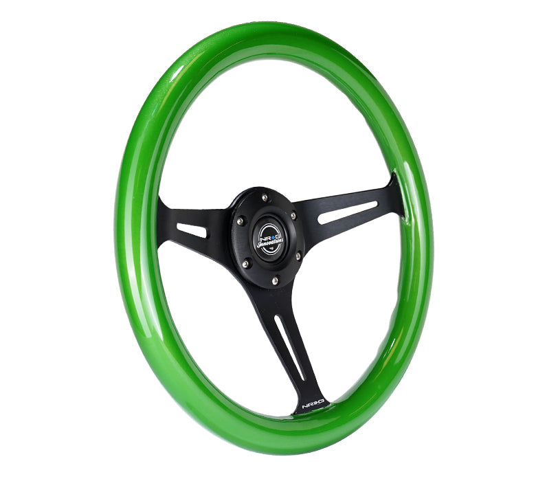 STEERING WHEEL - COLOR WOODGRAIN