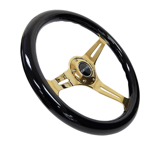 STEERING WHEEL - COLOR WOODGRAIN