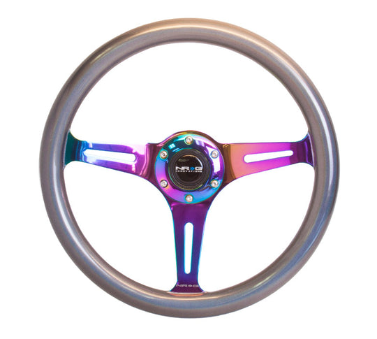 STEERING WHEEL - COLOR WOODGRAIN