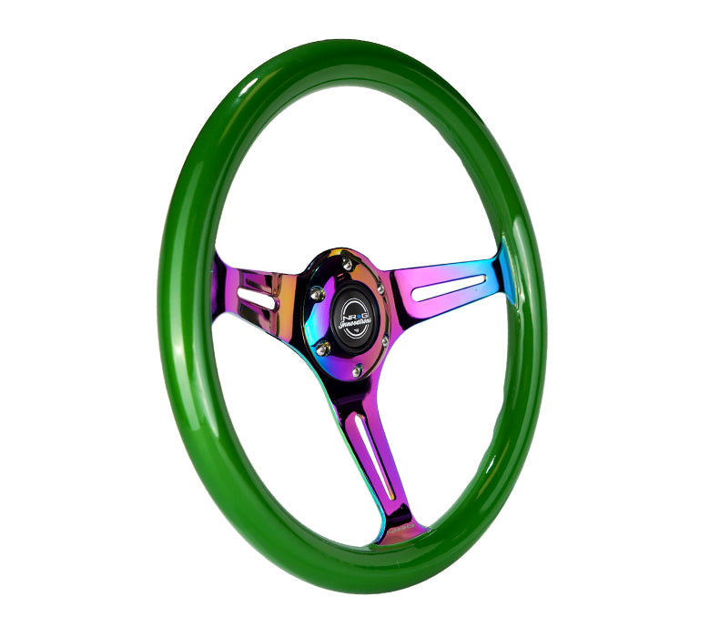 STEERING WHEEL - COLOR WOODGRAIN