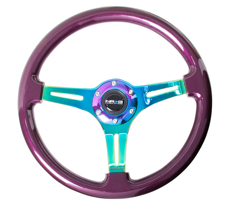 STEERING WHEEL - COLOR WOODGRAIN