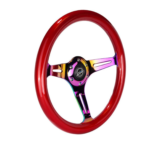 STEERING WHEEL - COLOR WOODGRAIN