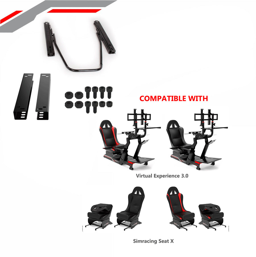 Sim Racing RAIL ADJUSTMENT UPGRADE KIT FOR VIRTUAL EXPERIENCE 3.0 / SI ...