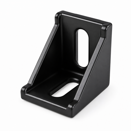 4040 Aluminum Extrusion Corner Bracket Kit — 90° Connectors with Spring T-Nuts, Bolts & Washers