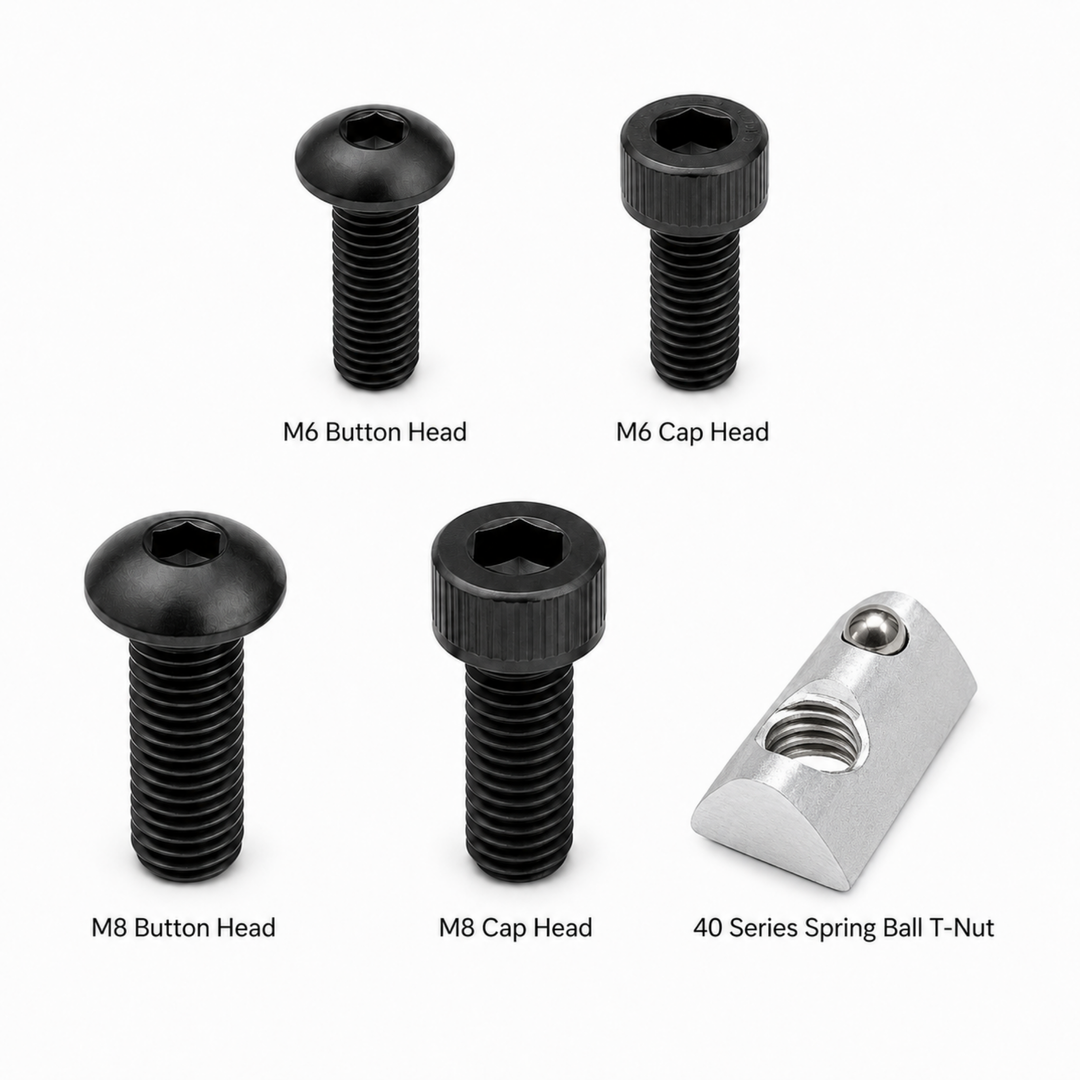 Sim Racer Hardware Factory Sim Rig Hardware & Fasteners | Apex Sim Racing