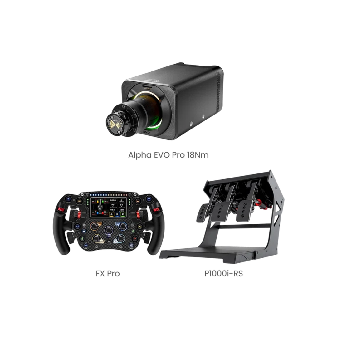 Simagic EVO Pro 18Nm Base 3-Piece Bundle