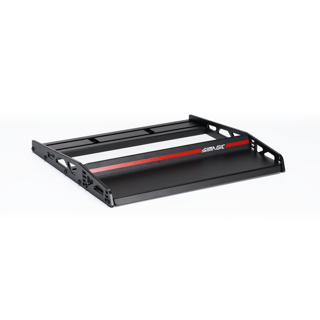 Simagic P-Active Baseplate mounting platform, angled view