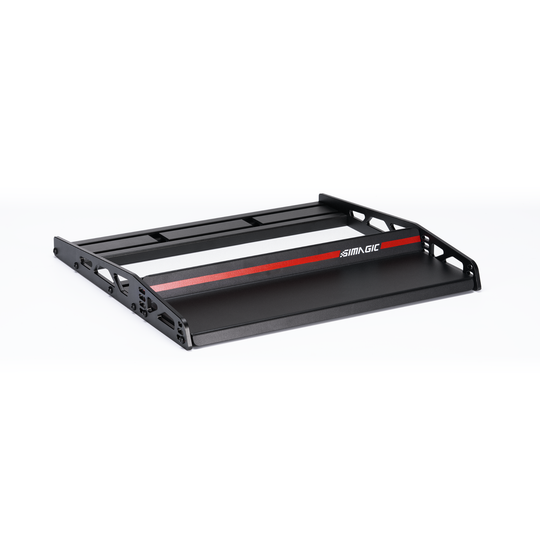 Simagic P-Active Baseplate mounting platform, angled view