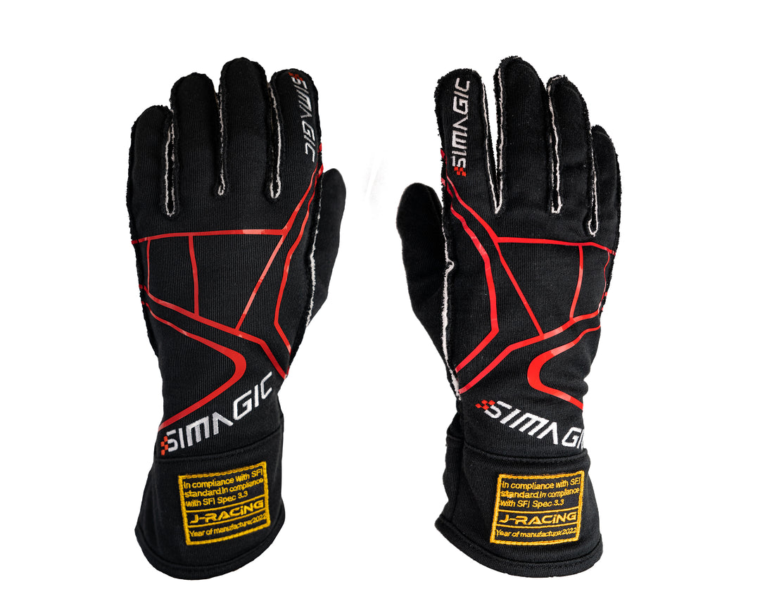Seam Racing Simagic Racing Gloves | Apex Sim Racing | USA Stock | Fast Shipping