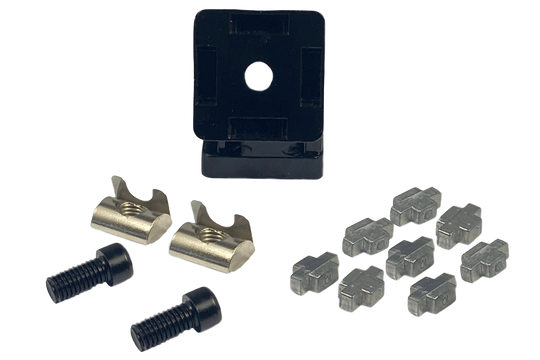 40x40 Swivel Joint for 8mm Aluminium Extruded Profiles