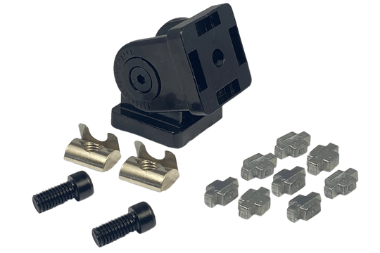 40x40 Swivel Joint for 8mm Aluminium Extruded Profiles