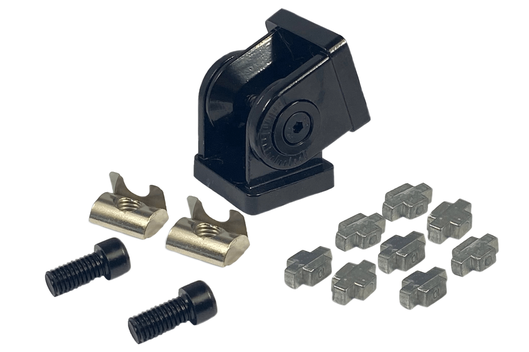 40x40 Swivel Joint for 8mm Aluminium Extruded Profiles