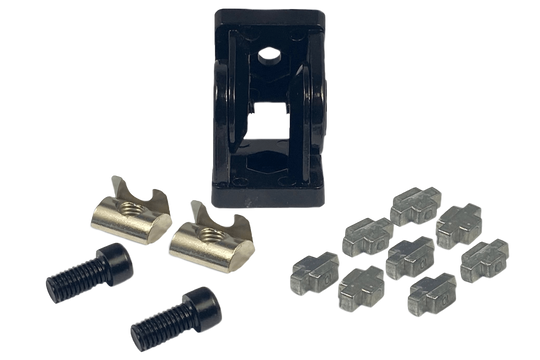 40x40 Swivel Joint for 8mm Aluminium Extruded Profiles