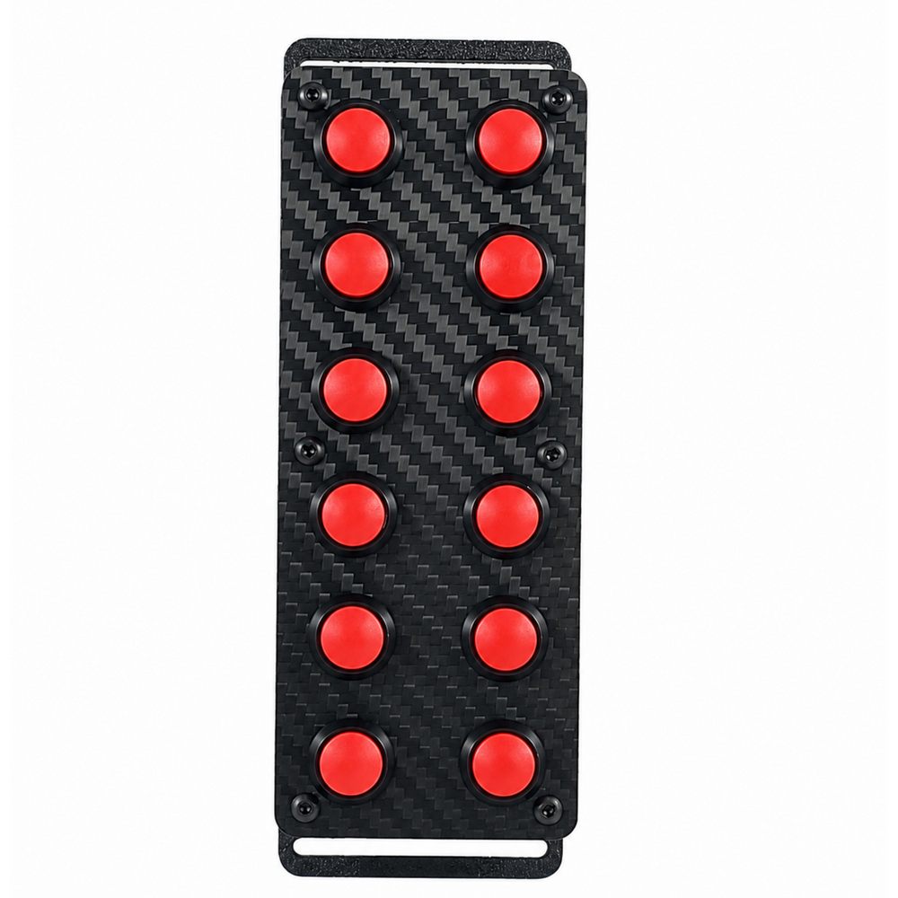 Schlanke Racer-Button-Boxen