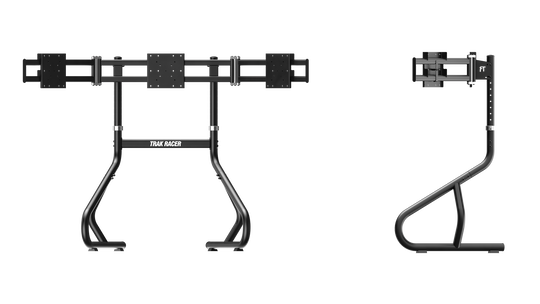 Large Freestanding Quad Monitor Stand - up to 45" Displays