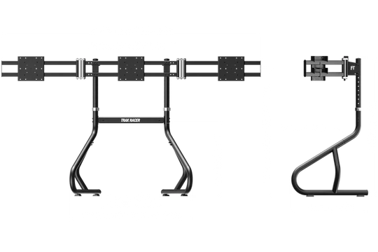 Large Freestanding Quad Monitor Stand - up to 45" Displays