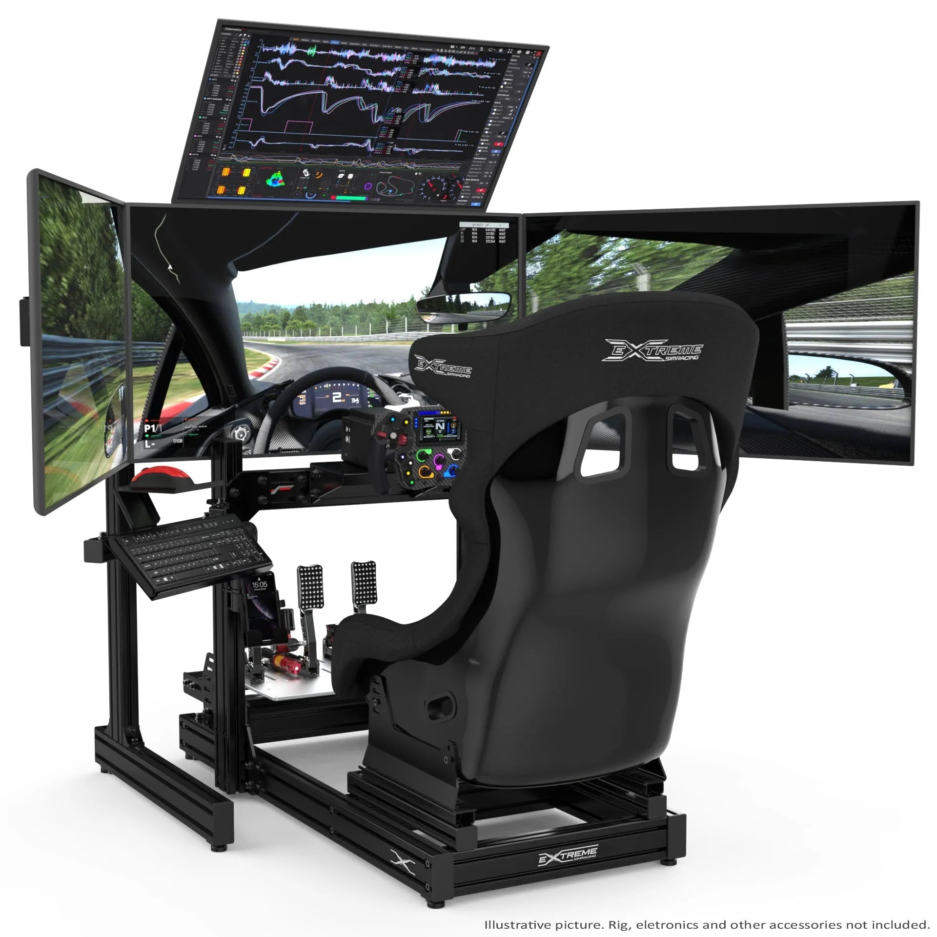 Extreme Simracing Top Screen Add-On