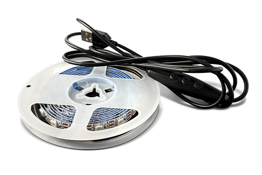 2M/6.6' LED Strip Lights with 1M/3.3' USB Cable - Set of 2