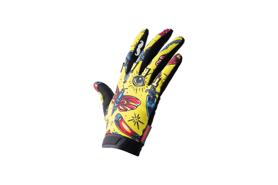 Trak Racer Multi-Use Sim Racing Gloves - Yellow