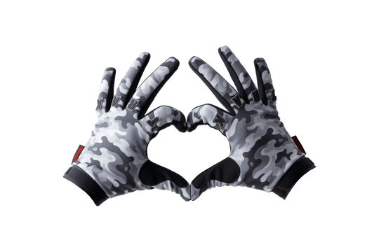Trak Racer Multi-Use Sim Racing Gloves - Grey Camo