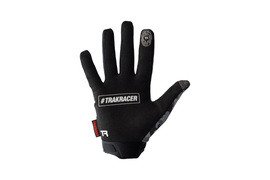 Trak Racer Multi-Use Sim Racing Gloves - Grey Camo