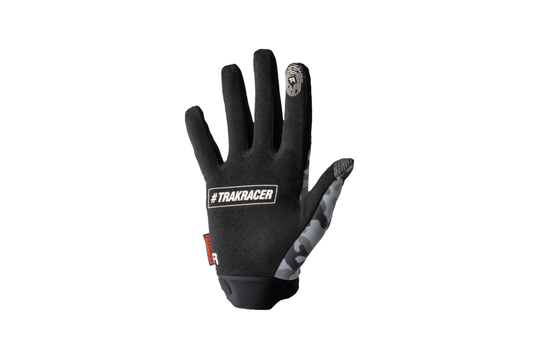 Trak Racer Multi-Use Sim Racing Gloves - Grey Camo