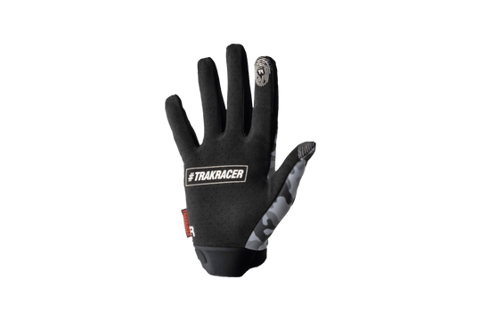 Trak Racer Multi-Use Sim Racing Gloves - Grey Camo