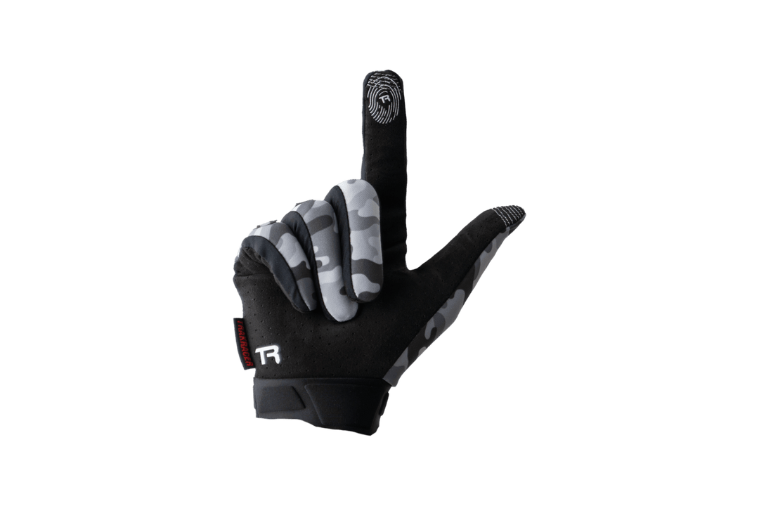 Trak Racer Multi-Use Sim Racing Gloves - Grey Camo