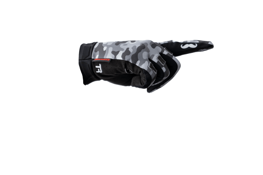 Trak Racer Multi-Use Sim Racing Gloves - Grey Camo