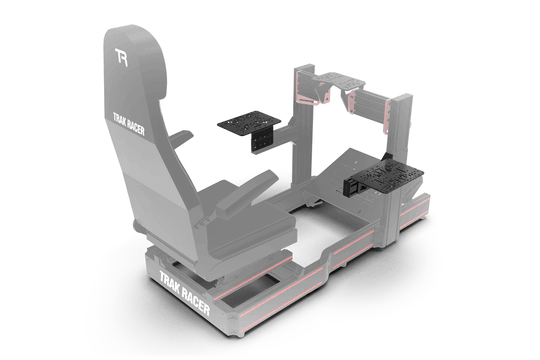 Flight Sim Control Mounts with 1 Side Support for all Aluminum Cockpits