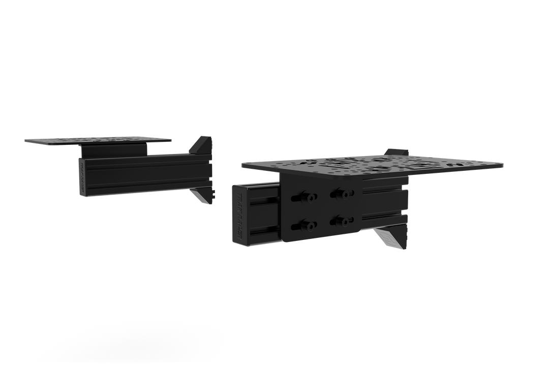 Flight Sim Control Mounts with 2 Side Supports for all Aluminum Cockpits