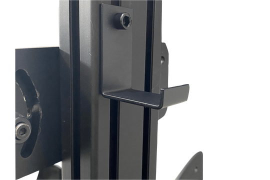 Universal Aluminium Profile Headphone Hook Holder