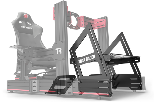 Universal Inverted / Formula /GT Hybrid Pedal Bracket System with Pedal Plate and Foot Plate