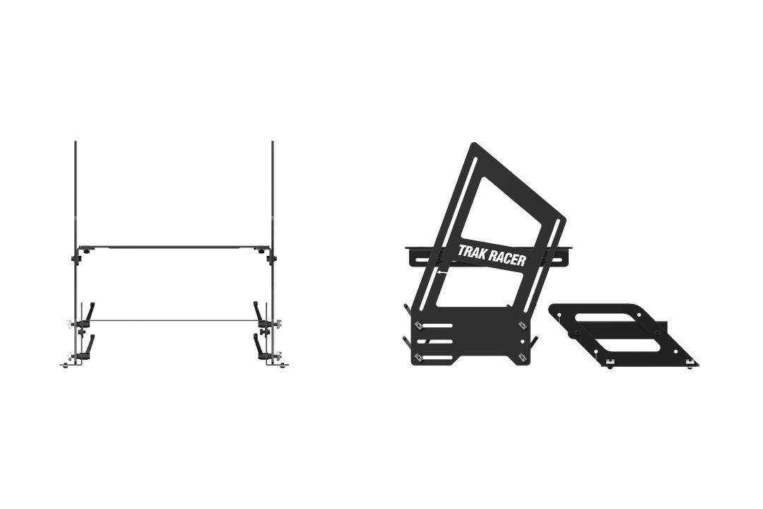 Universal Inverted / Formula /GT Hybrid Pedal Bracket System with Pedal Plate and Foot Plate