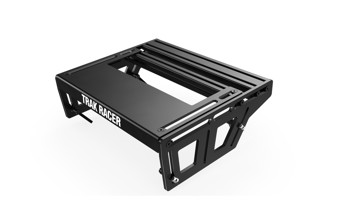 Universal TR-One Pedal Mounting System including Mounting Profile and Heel Rest