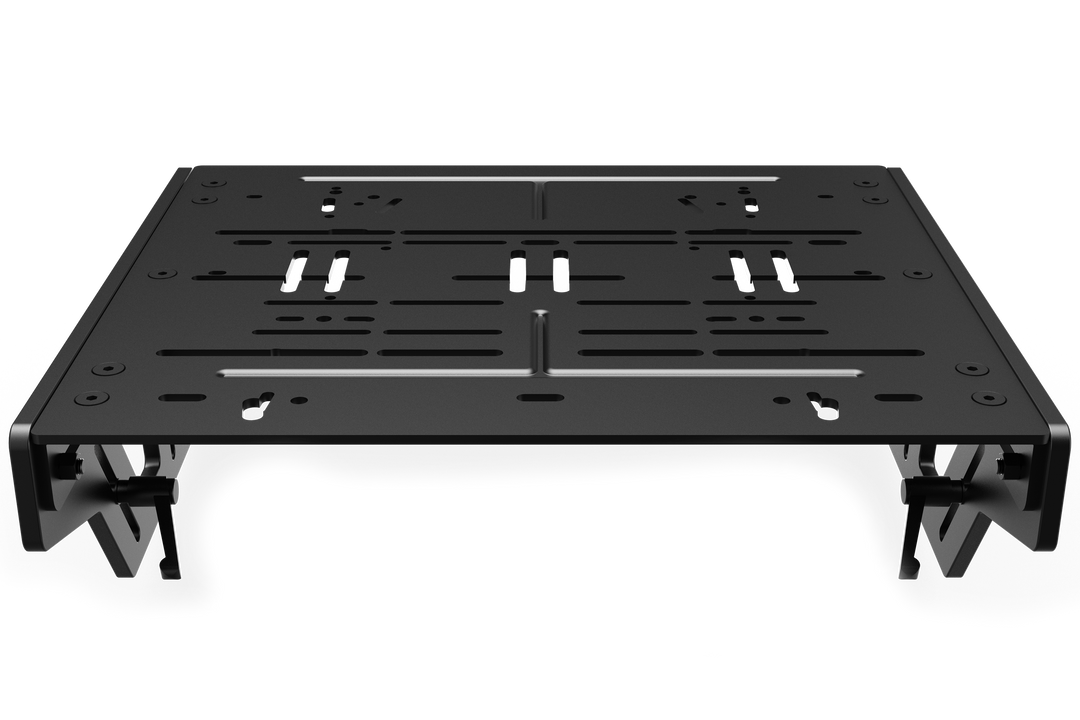 Universal TR-One Pedal Mounting System including Pre-Drilled Pedal Plate