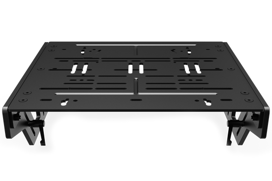 Universal TR-One Pedal Mounting System including Pre-Drilled Pedal Plate