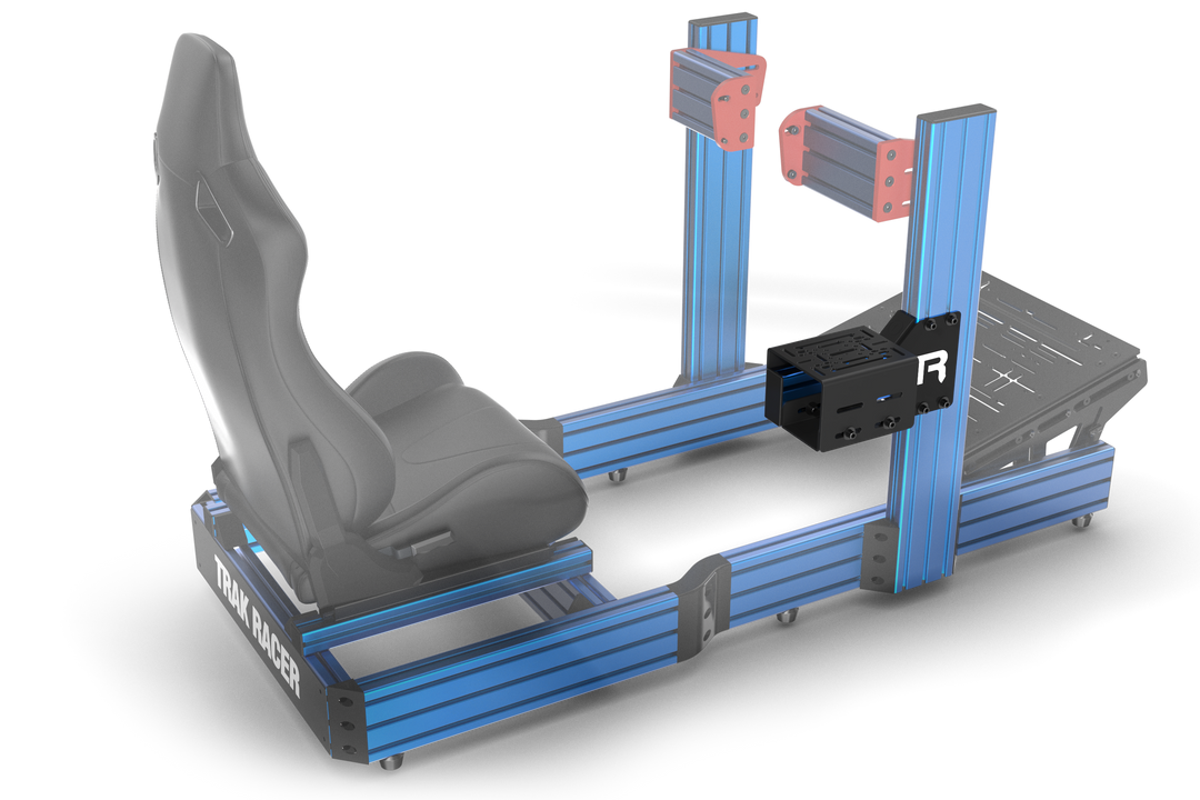 Universal Short Drifting Shifter Mount with 240mm Profile Mount - Blue