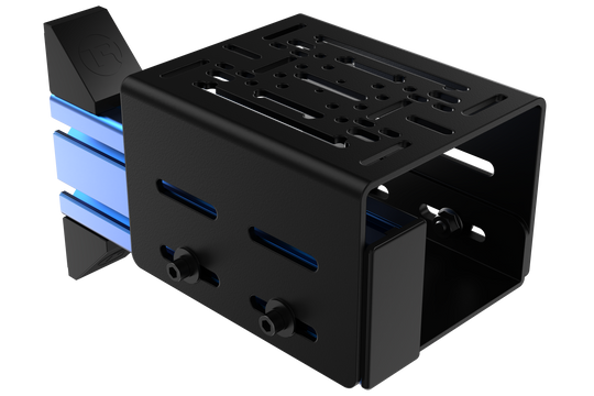 Universal Short Drifting Shifter Mount with 240mm Profile Mount - Blue