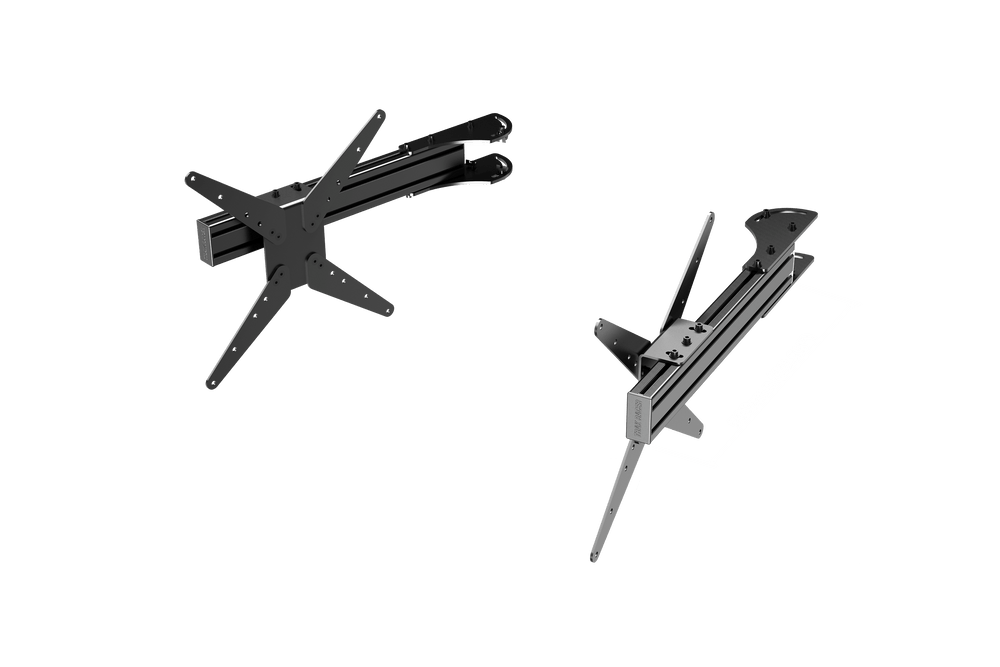 580mm/22.8" Triple Monitor Add-on Arms with VESA Mounts