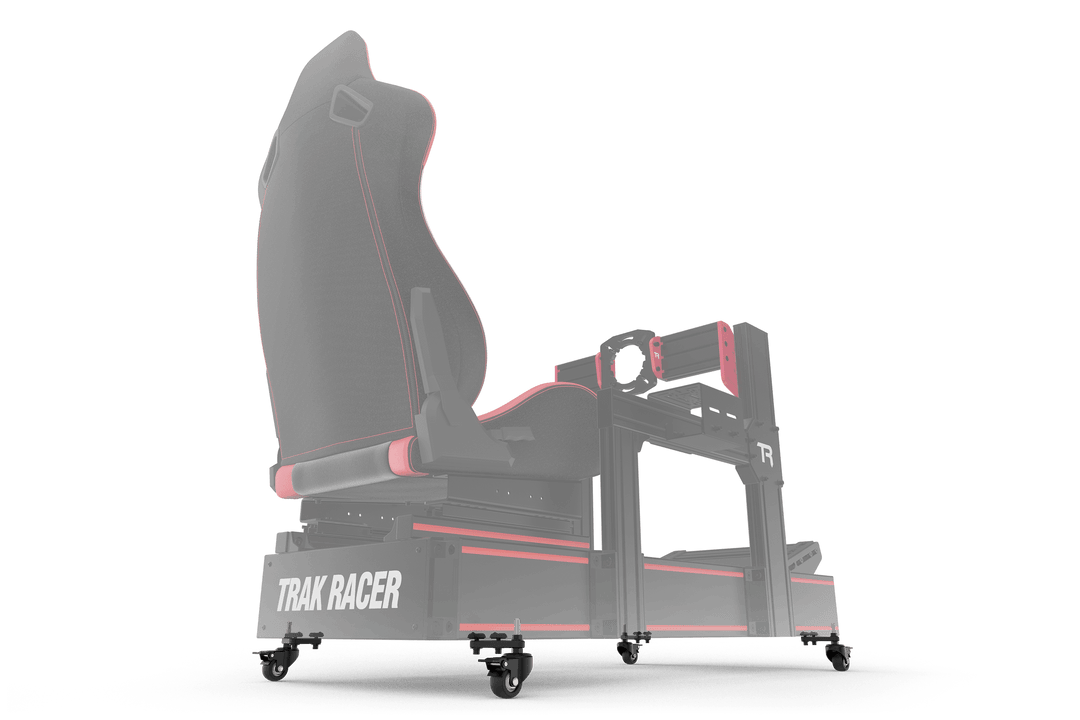 Universal Caster Wheels with Brake & Mounting Brackets