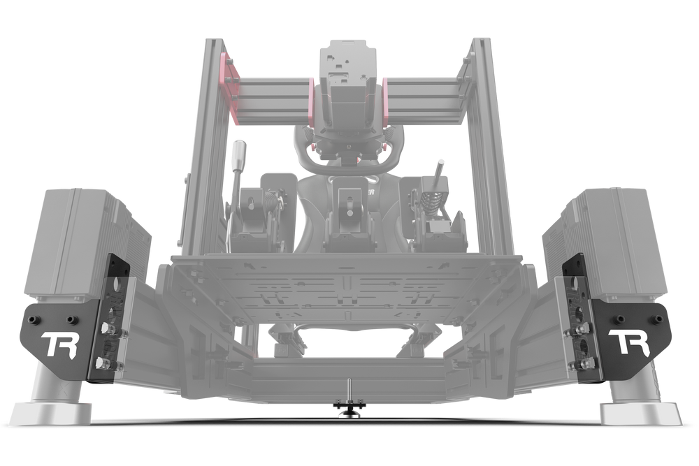 D-BOX G5 Bracket Mounts for Aluminum Profile Type Simulator Frames - Set of 2