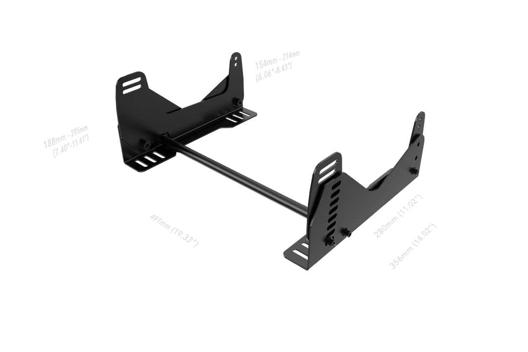 Hybrid Formula & GT Position Fiberglass Seat - Black