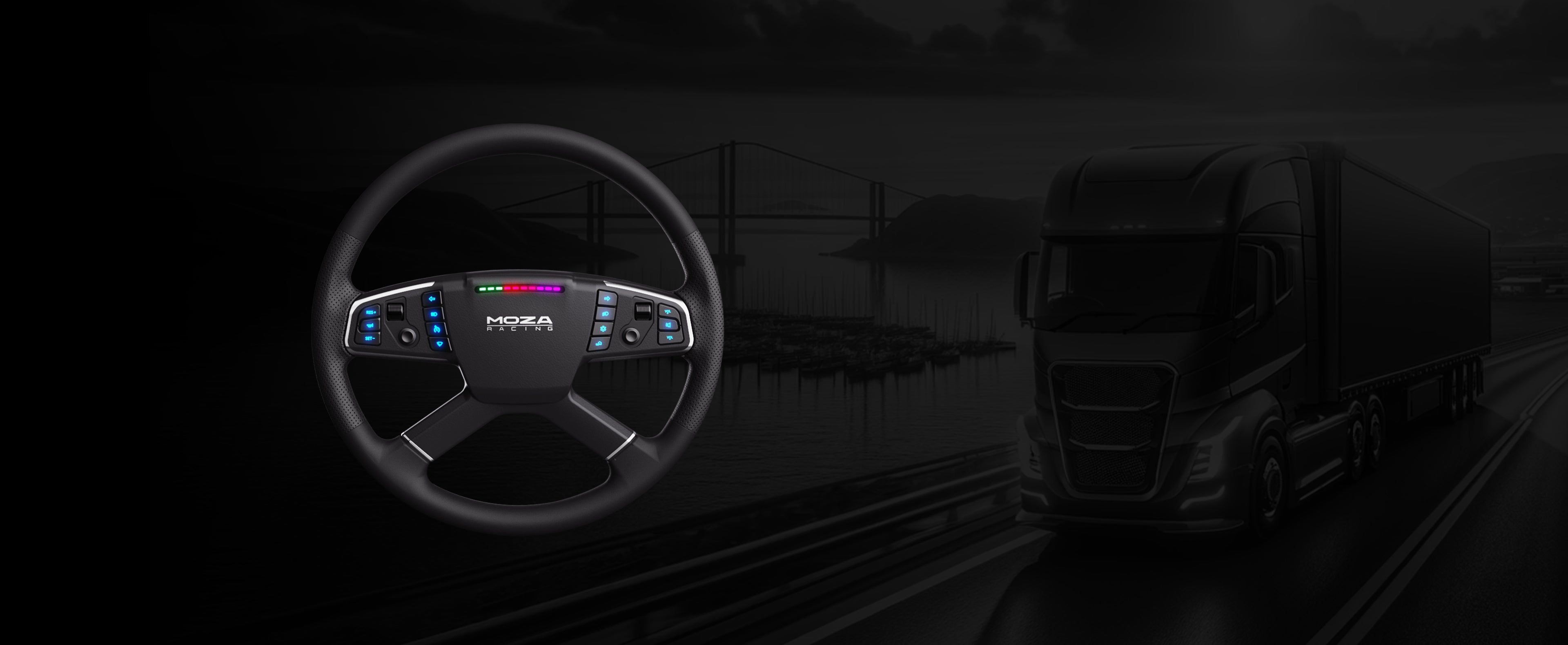 MOZA TSW Truck Sim Wheel