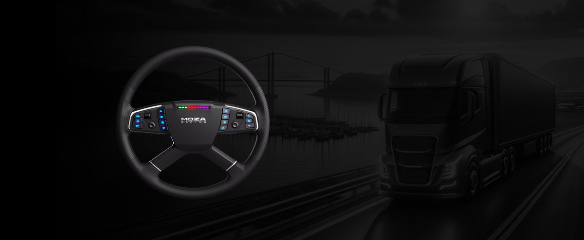 Moza Racing TSW Truck Sim Wheel | Default Title | Apex Sim Racing | USA ...