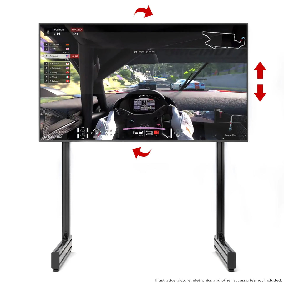 UNIVERSAL TV STAND ALUMINUM PROFILE | Apex Sim Racing