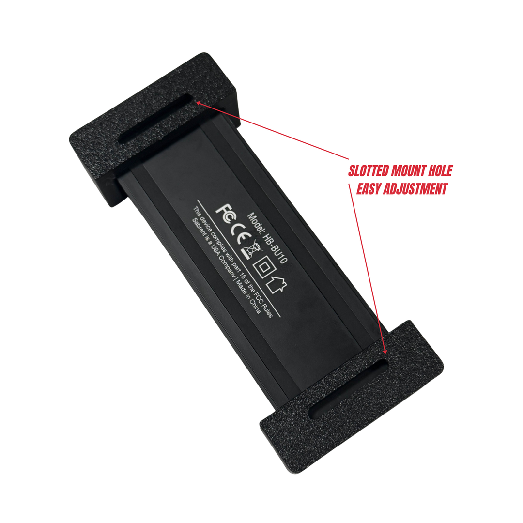 USB 10 Port 60W Hub Mount V2 (Sabrent usb hub not included)