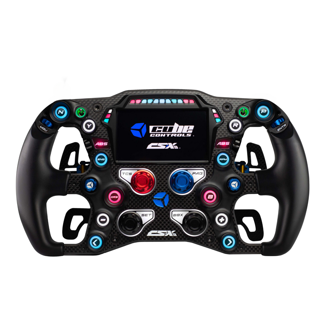 Cube Controls | CSX-3 Steering Wheel | Apex Sim Racing | USA Stock